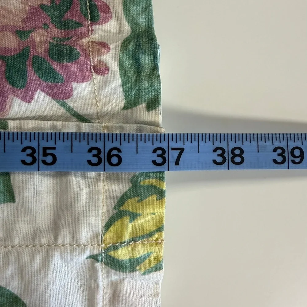 Anthropologie By Anthropologie A+ Mellie Hydrangea Swing Raincoat Blue Floral - Picture 12 of 15